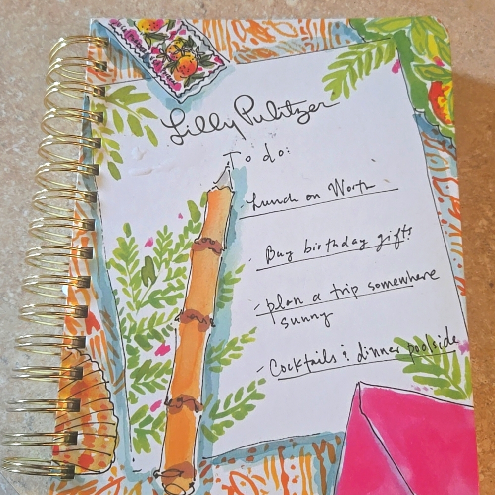 Lilly Pultizer Daily To Do Planner